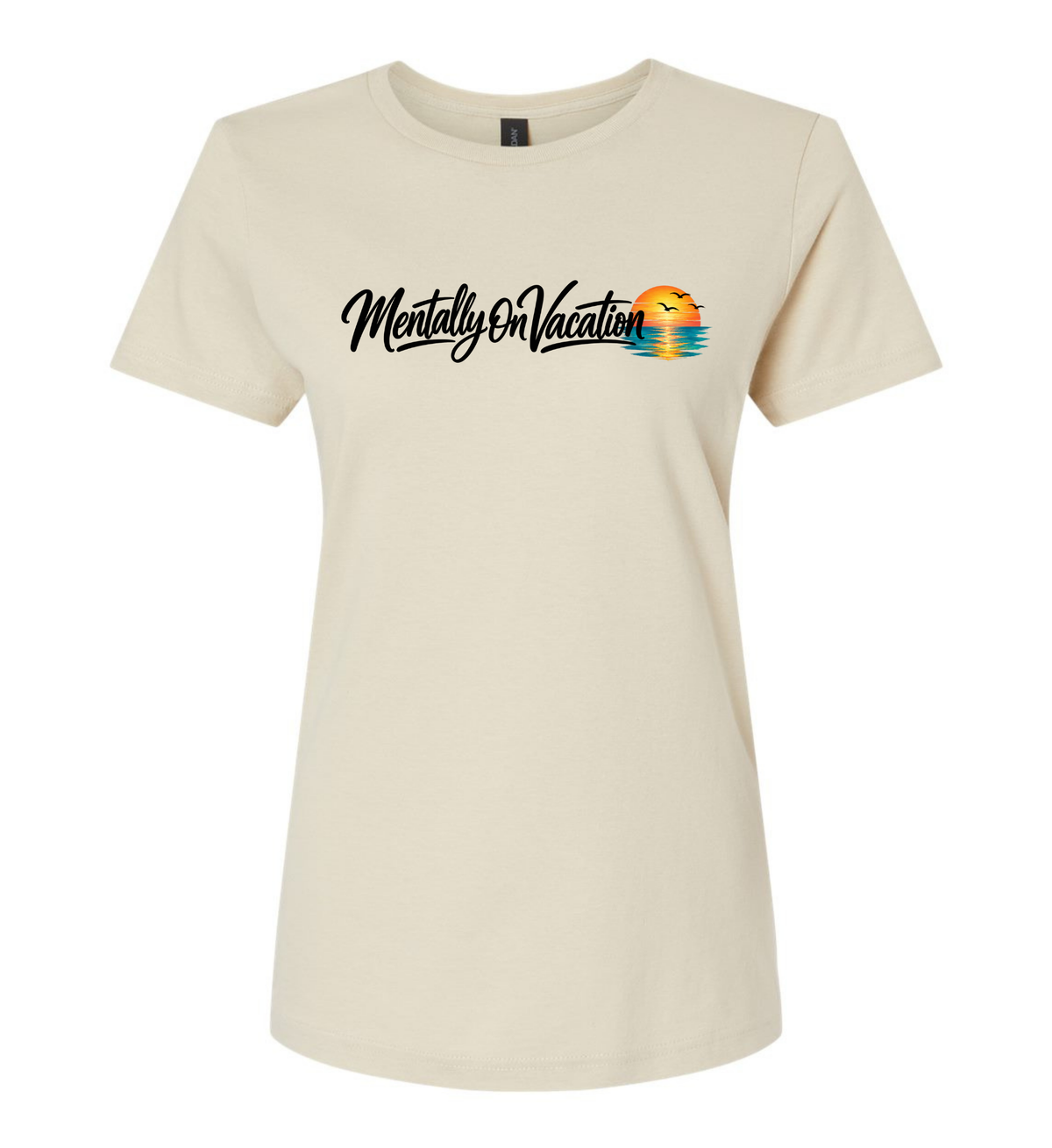 Mentally on Vacation - Women's T-Shirt