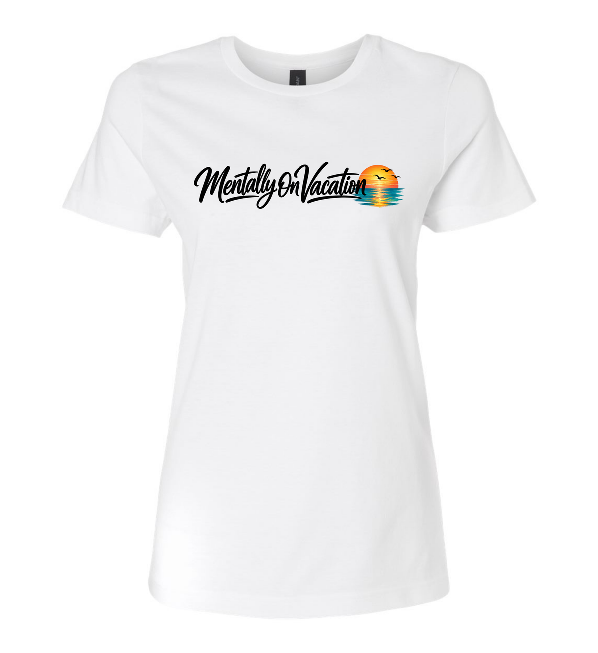 Mentally on Vacation - Women's T-Shirt