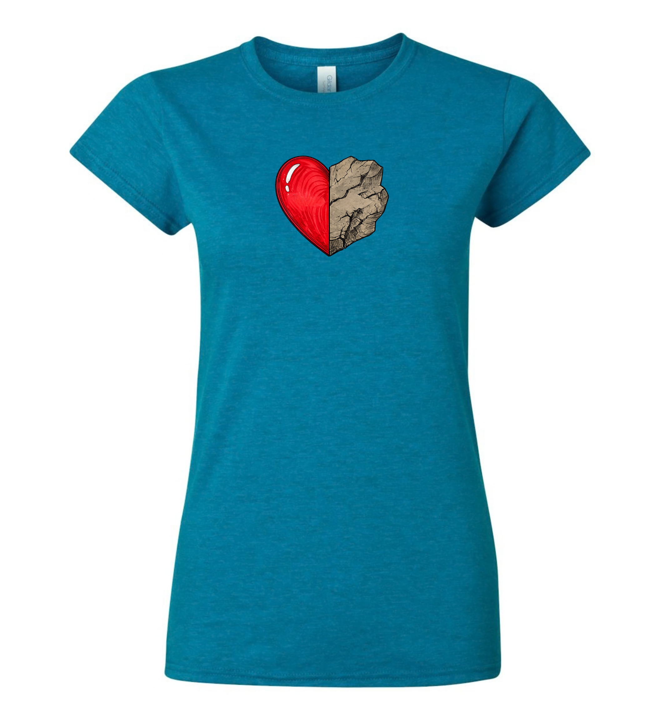 Women's T-Shirt - Before & After Heart
