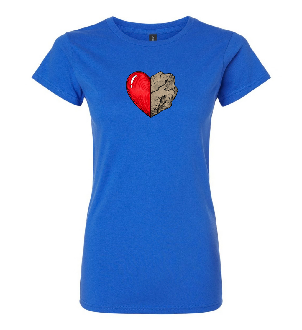 Women's T-Shirt - Before & After Heart