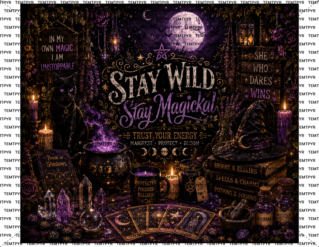 Witchy Magic 20oz Sublimated Tumbler