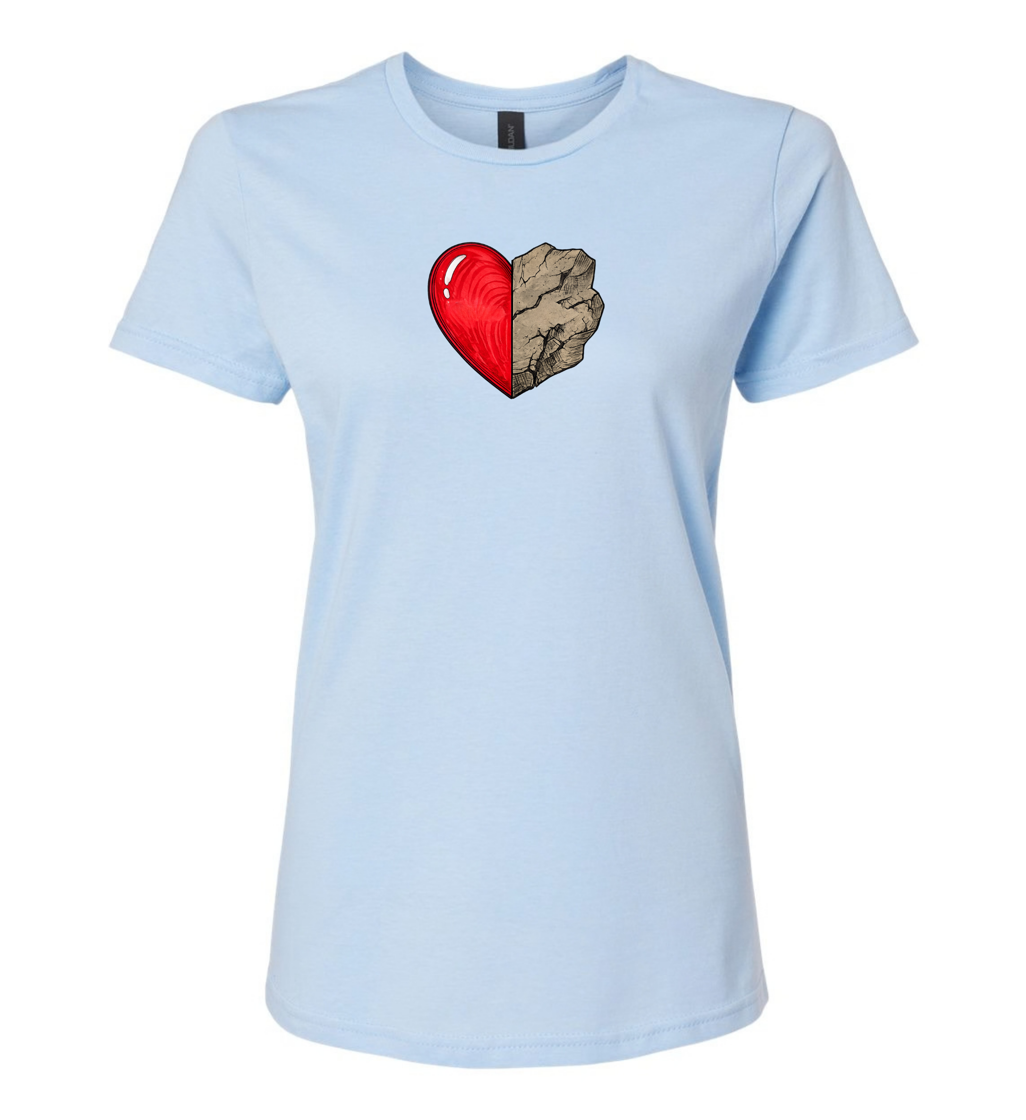 Women's T-Shirt - Before & After Heart