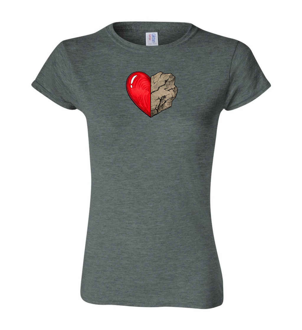 Women's T-Shirt - Before & After Heart