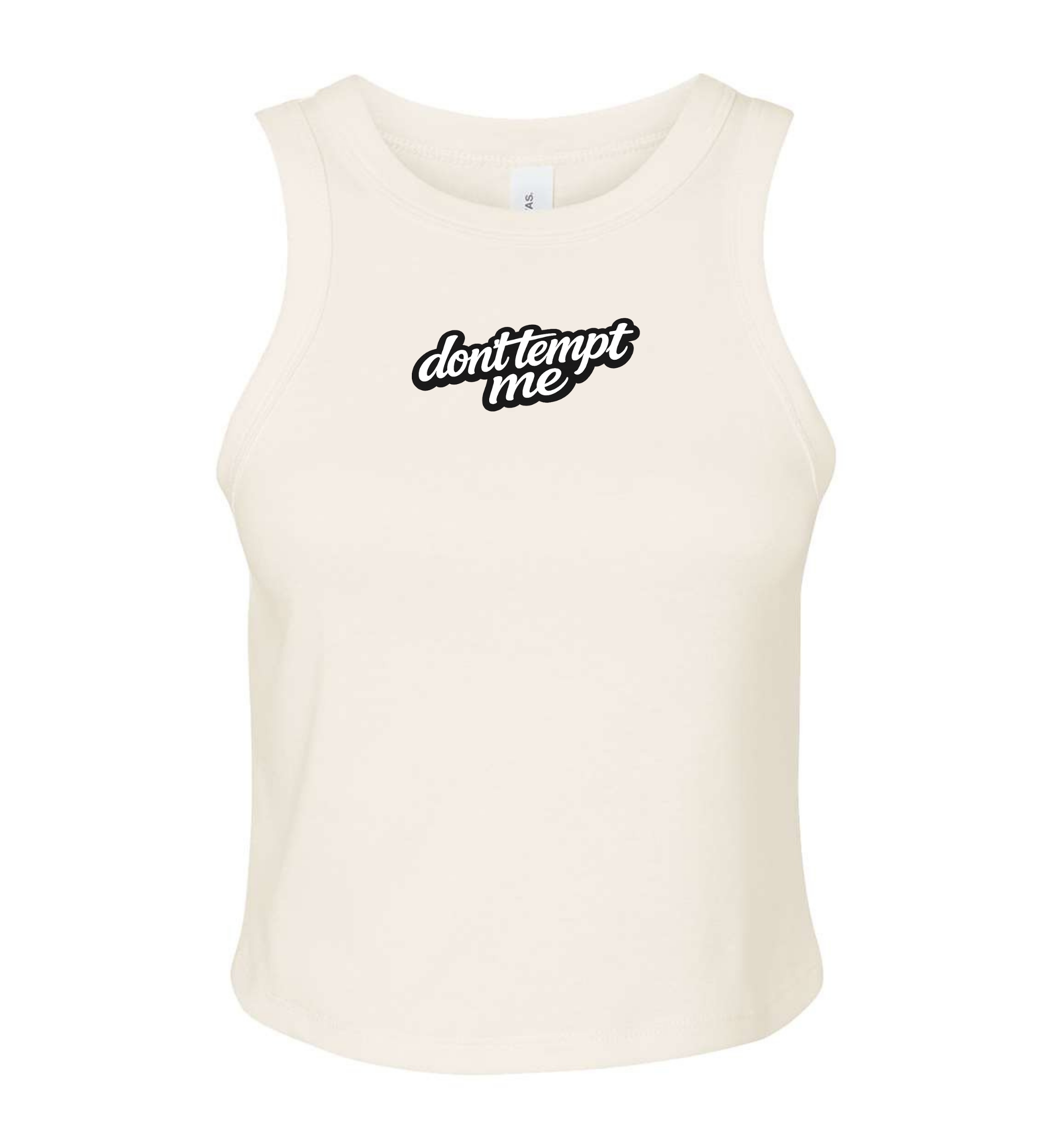 Women's Micro Tank - Don't Tempt Me