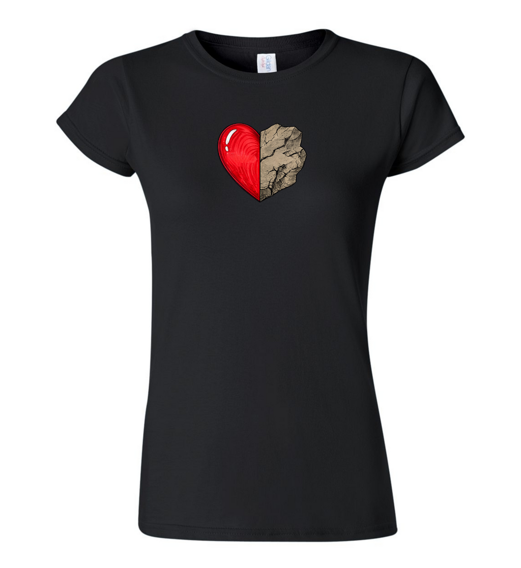 Women's T-Shirt - Before & After Heart