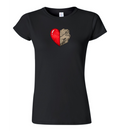 Women's T-Shirt - Before & After Heart