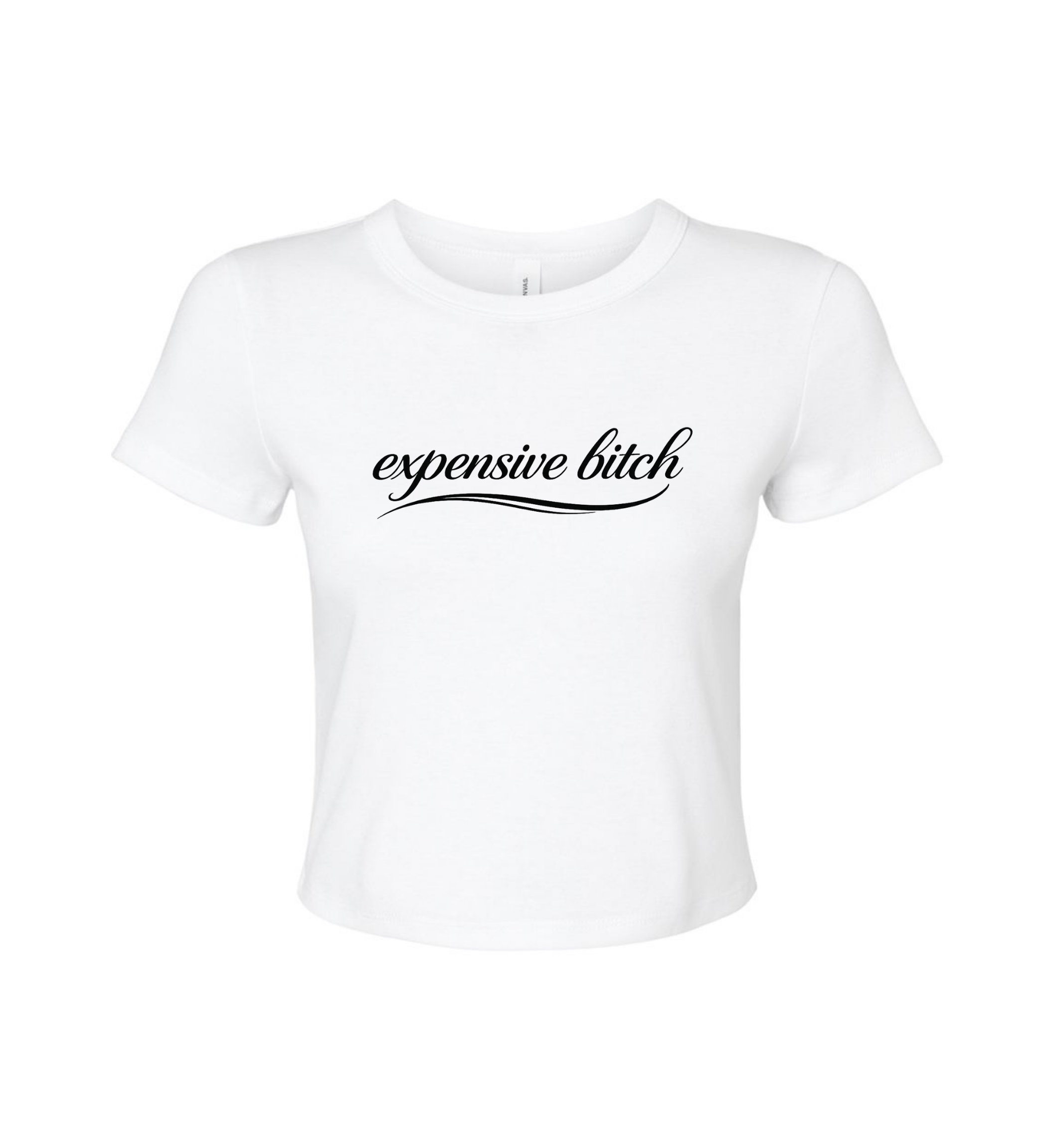 Women's Crop Top - Expensive Bitch