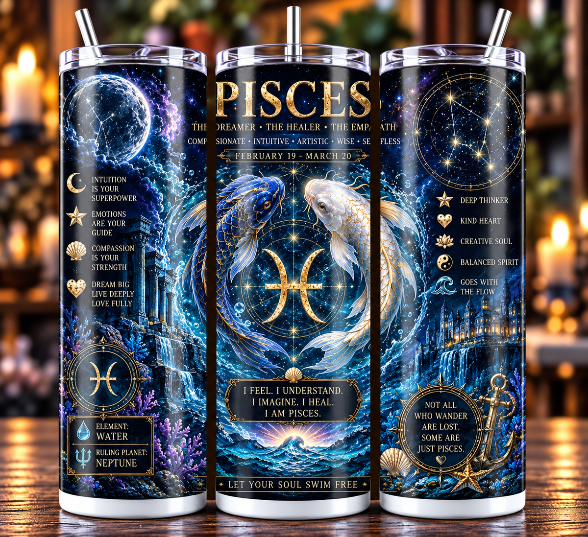 All Zodiacs 20oz Sublimated Tumbler