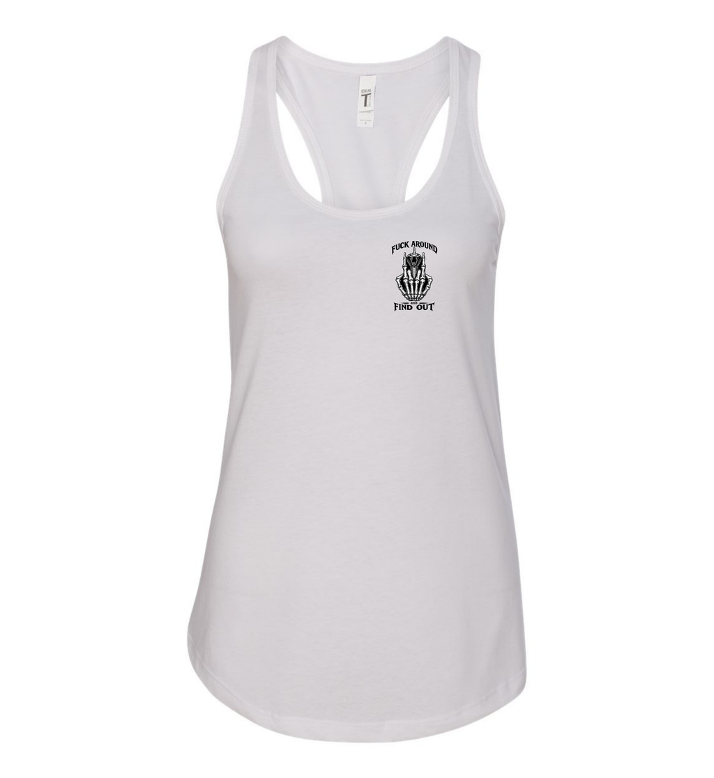 Women’s Racerback Tank - FAFO
