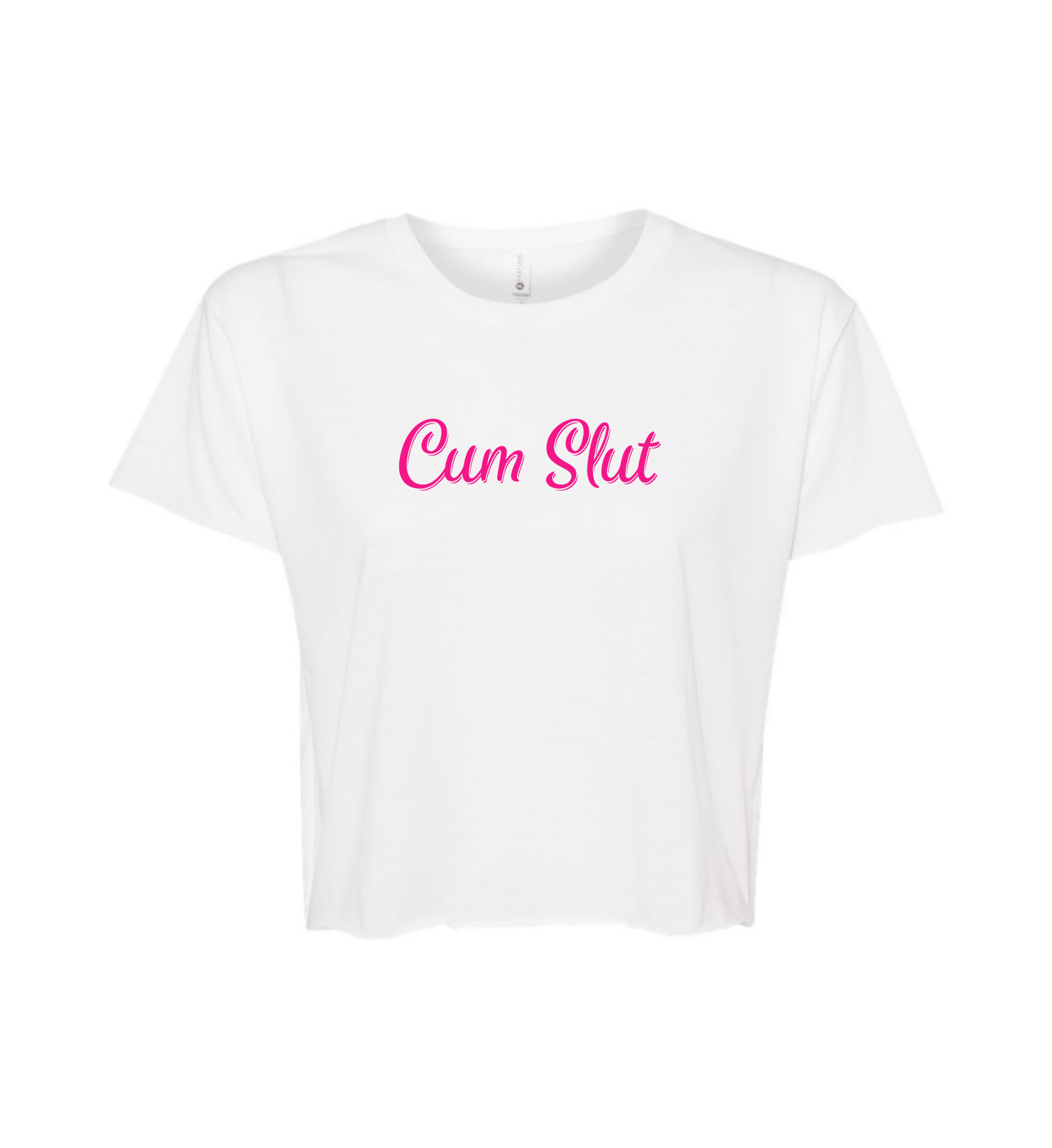 Crop Top - Cum Slut