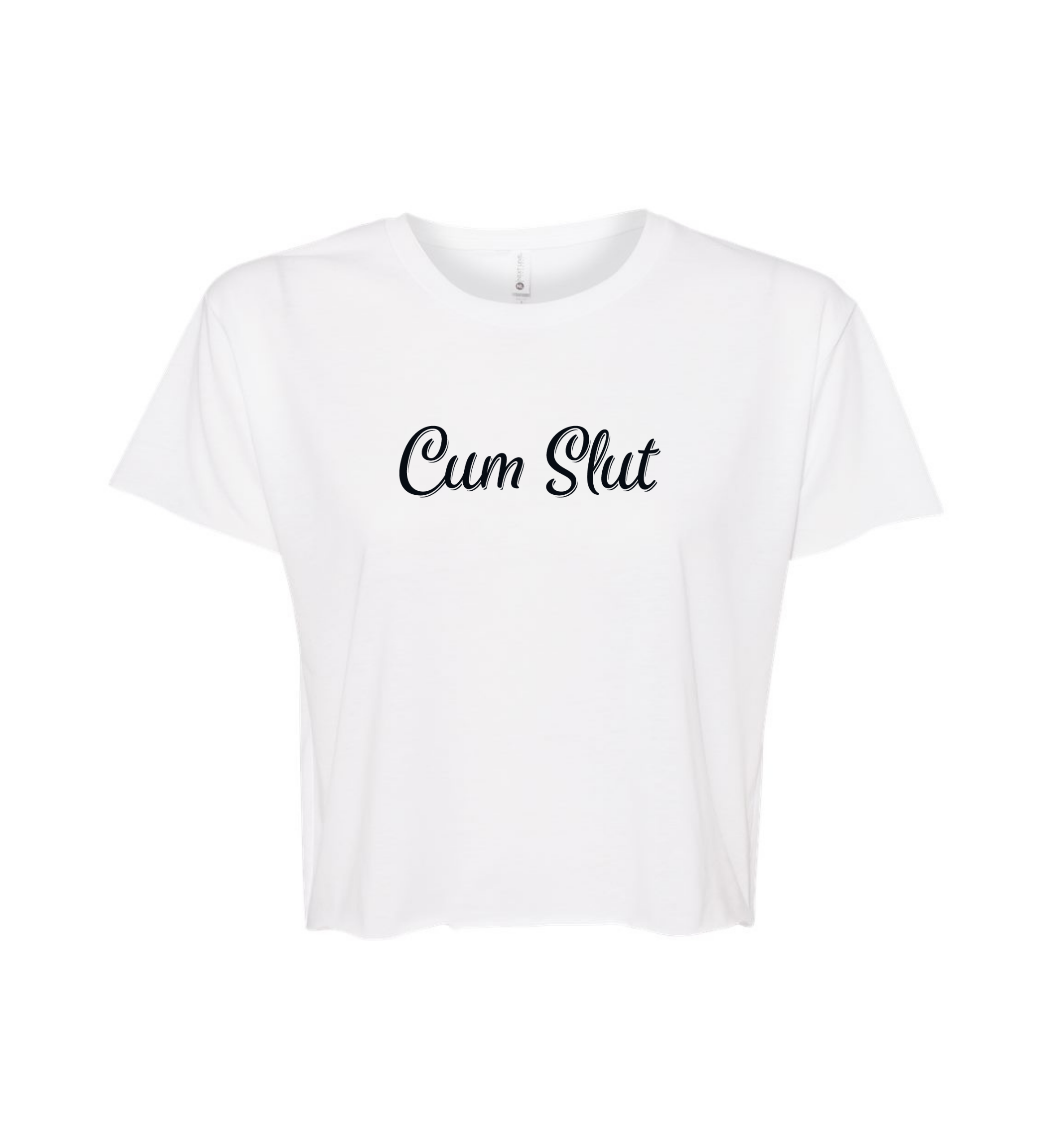 Crop Top - Cum Slut
