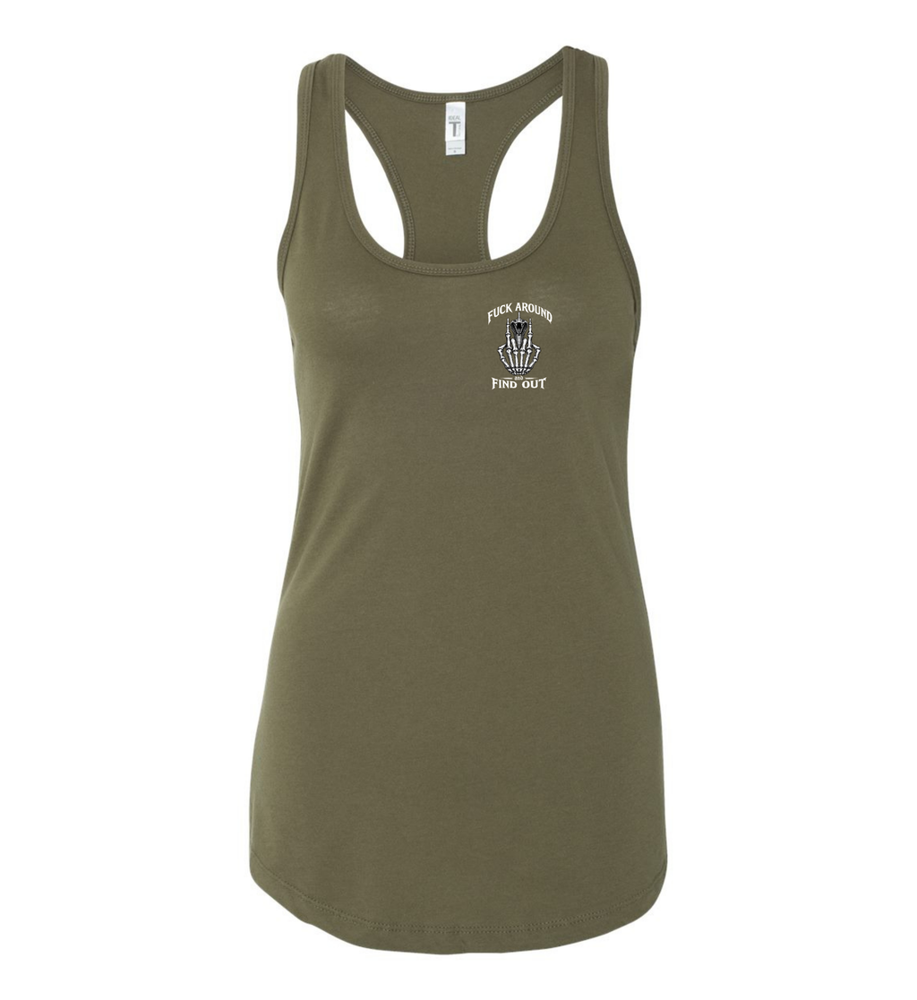 Women’s Racerback Tank - FAFO