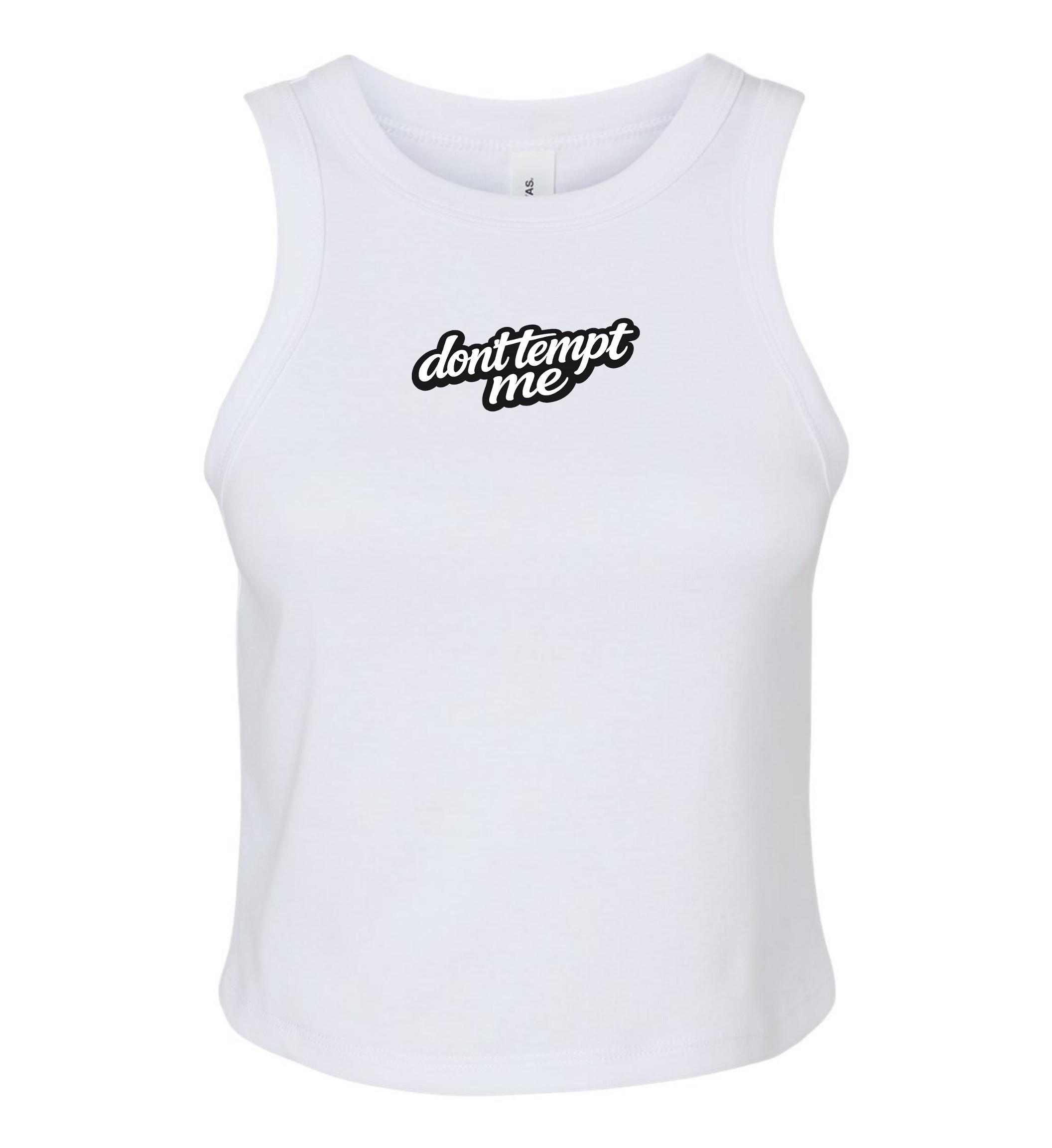 Women's Micro Tank - Don't Tempt Me