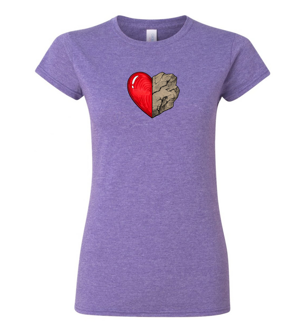 Women's T-Shirt - Before & After Heart