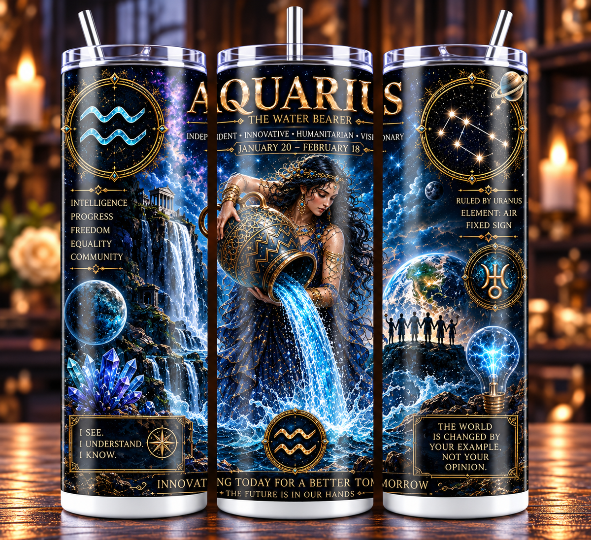 All Zodiacs 20oz Sublimated Tumbler