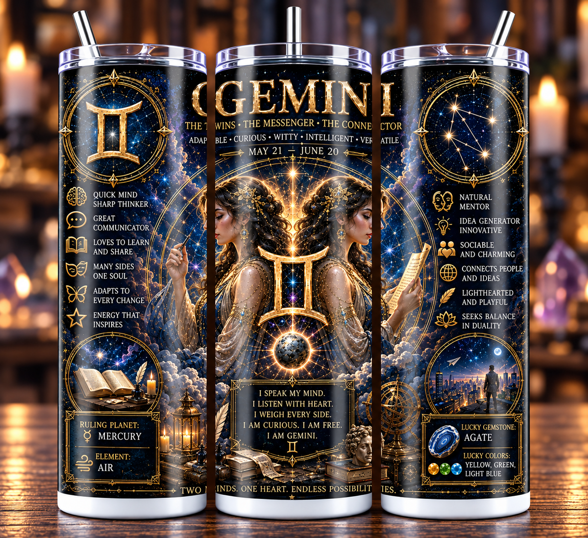 All Zodiacs 20oz Sublimated Tumbler