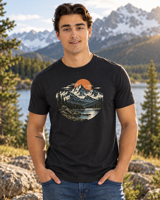 Mountain View - Men's T-Shirt