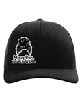 Messy Bun Gettin' Stuff Dun SnapBack Black