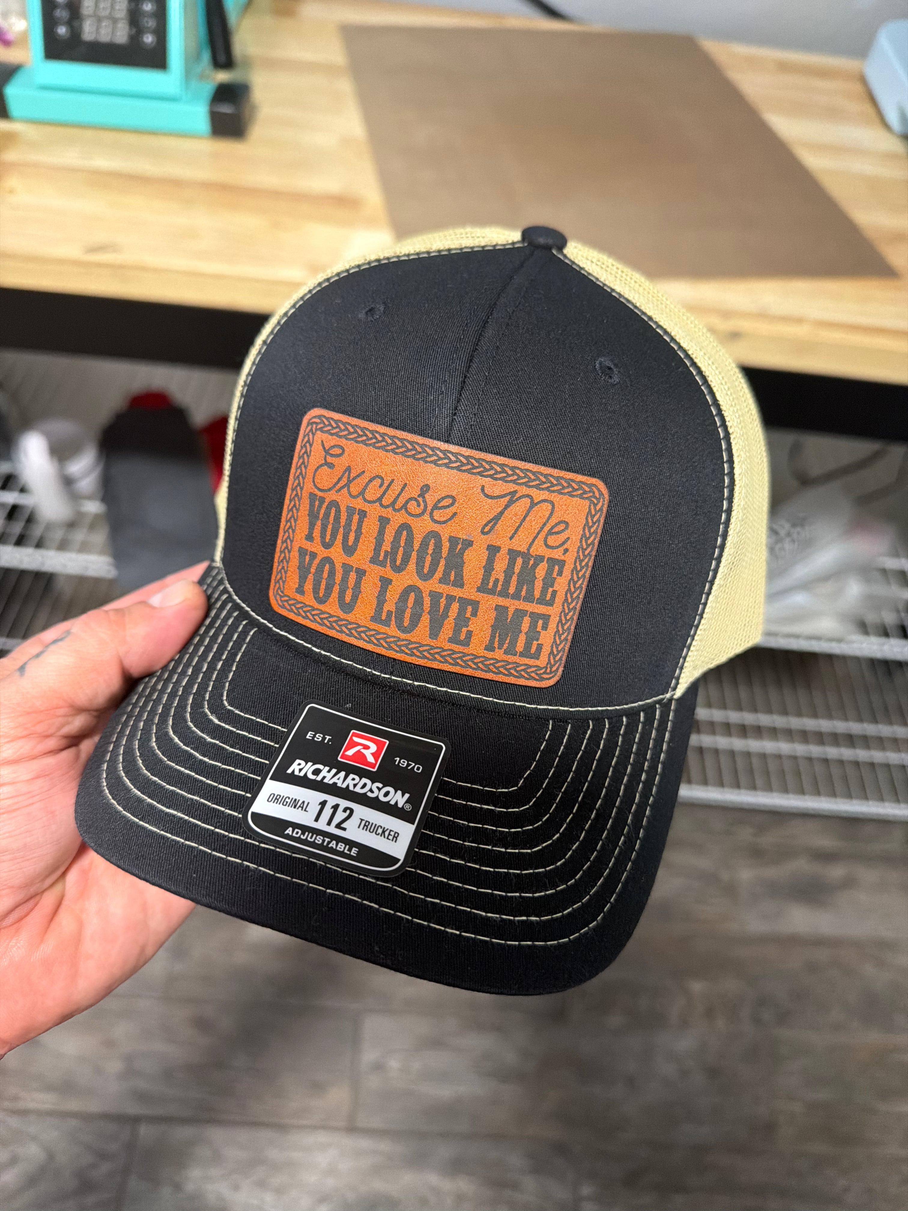 Snapback Trucker Hat - Excuse Me You Look Like You Love Me