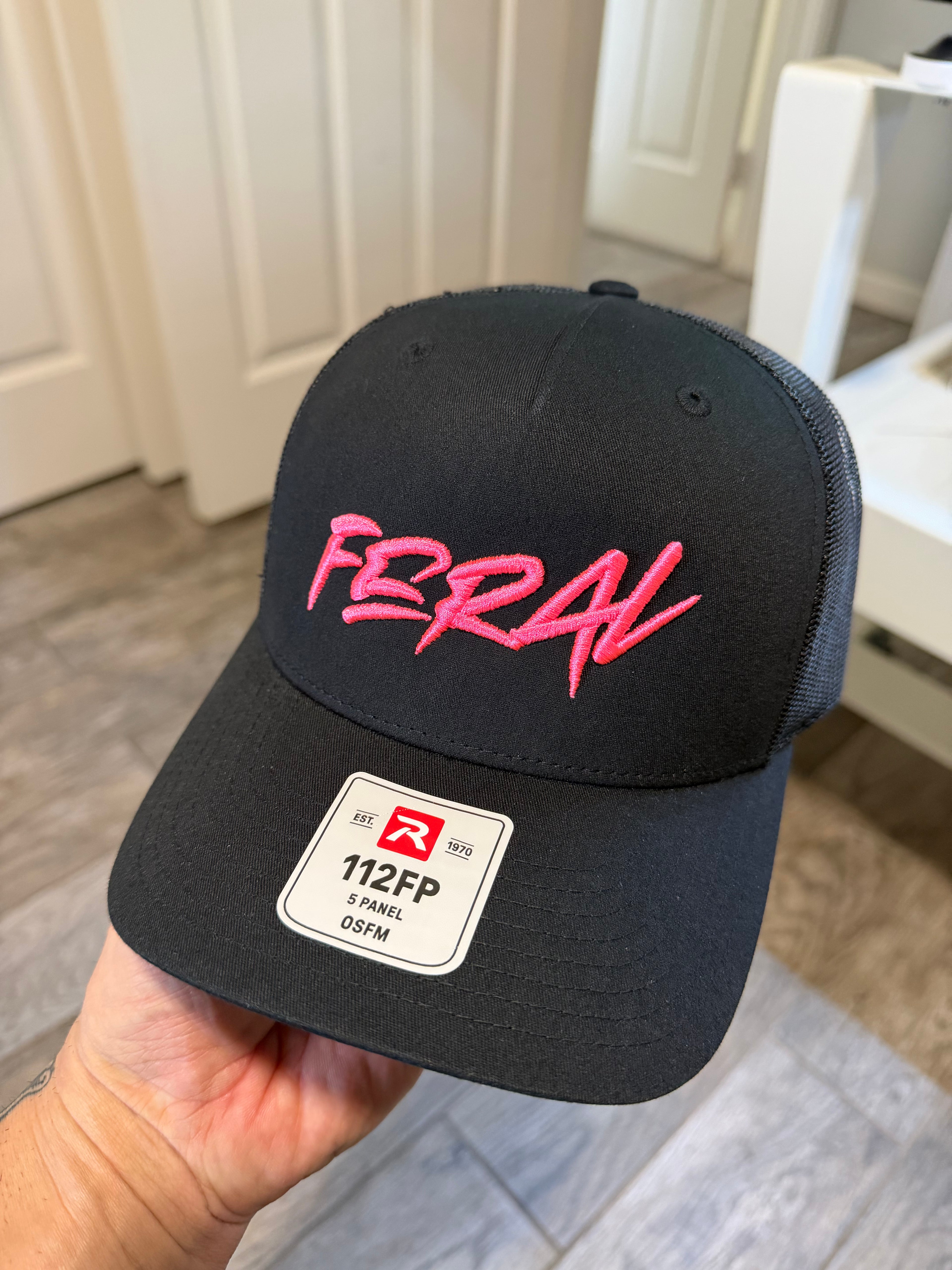 FERAL - Puff Embroidered Snapback