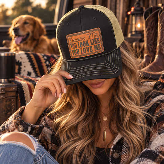 Excuse Me You Look Like You Love Me - Snapback Trucker Hat