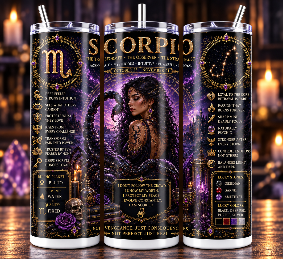 All Zodiacs 20oz Sublimated Tumbler