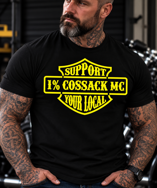 Support Shirt - Bar and Shield