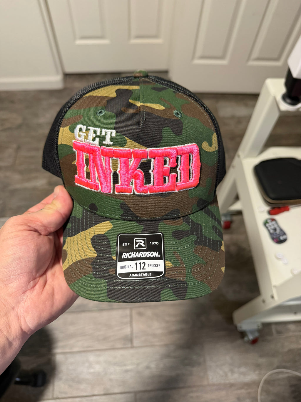 Get Inked - Puff Embroidered Snapback