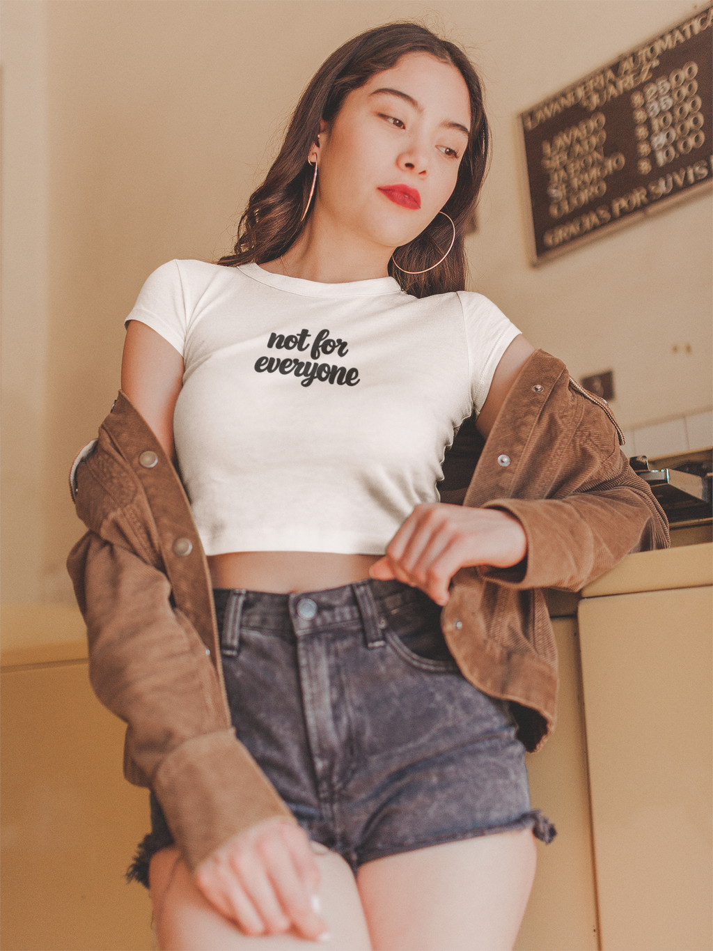 Women's Crop Top - Not For Everyone