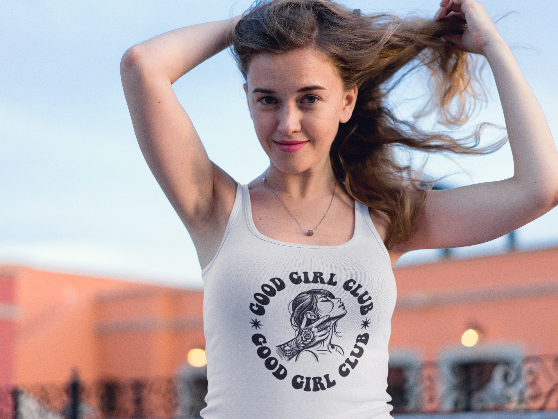 Women’s Racerback Tank - Good Girl Club