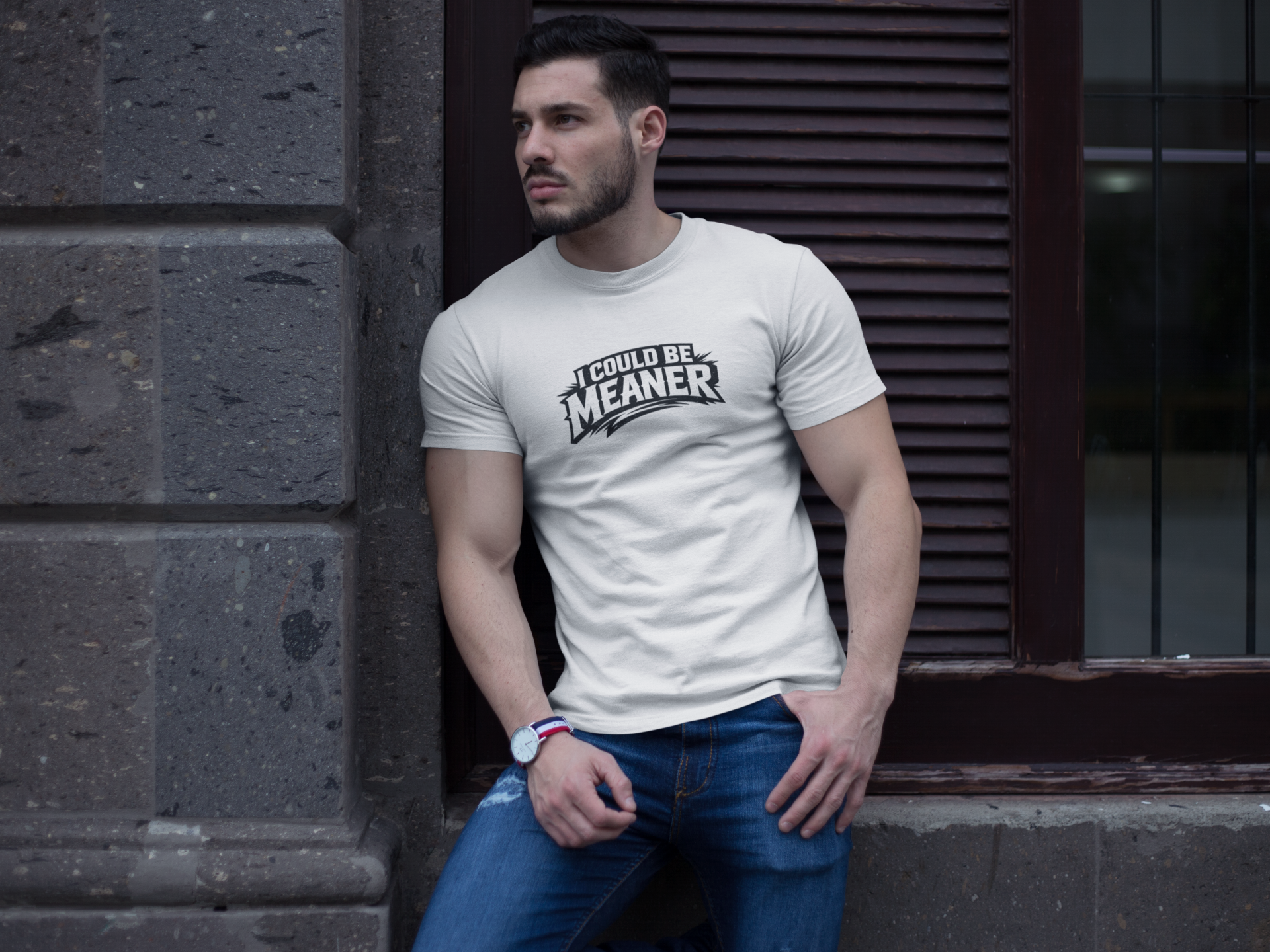 Men's T-Shirt - I Could Be Meaner