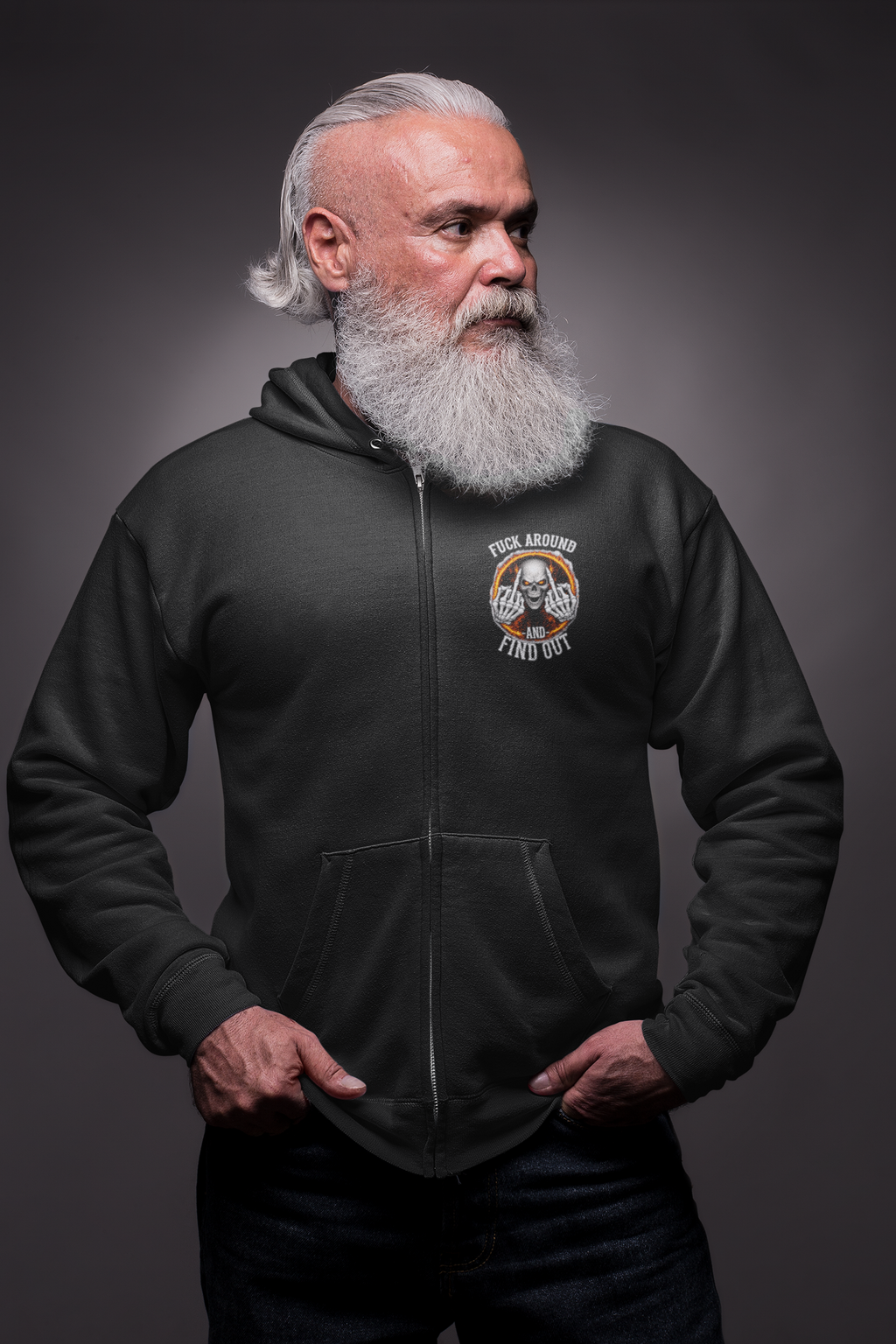 FAFO Full-Zip Hoodie 🖤🔥