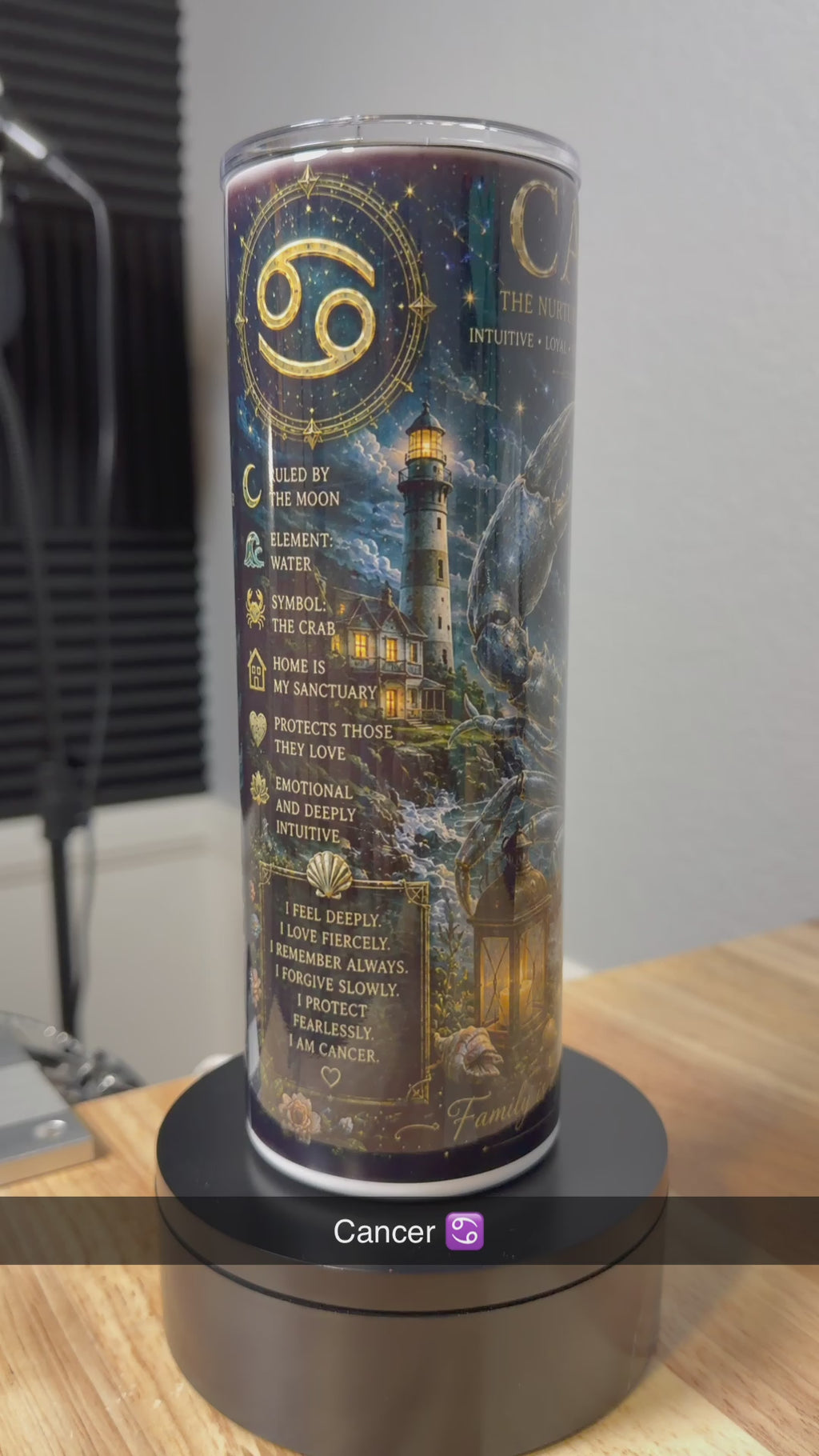 Zodiac 20oz Sublimated Tumbler