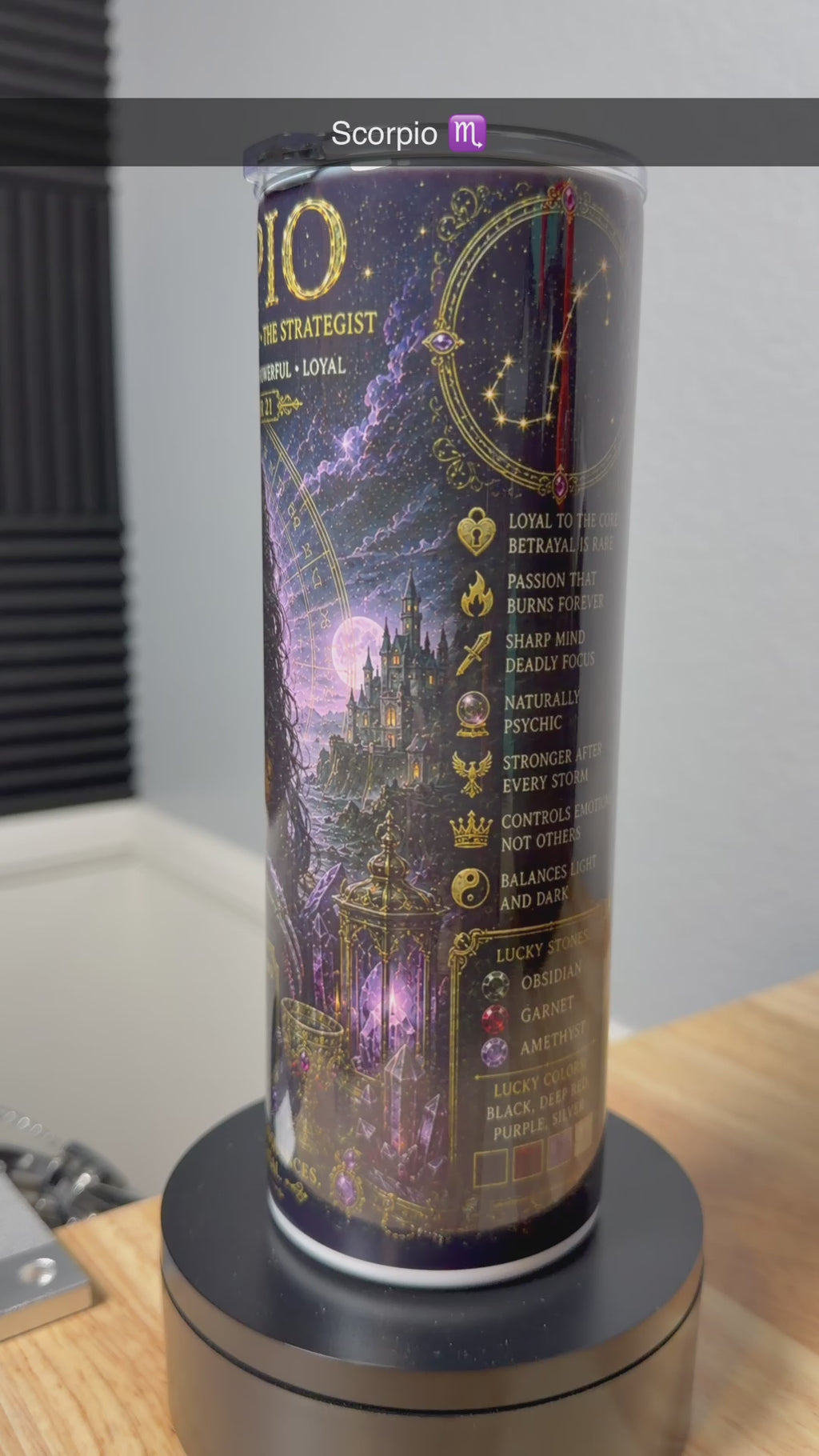 Zodiac 20oz Sublimated Tumbler