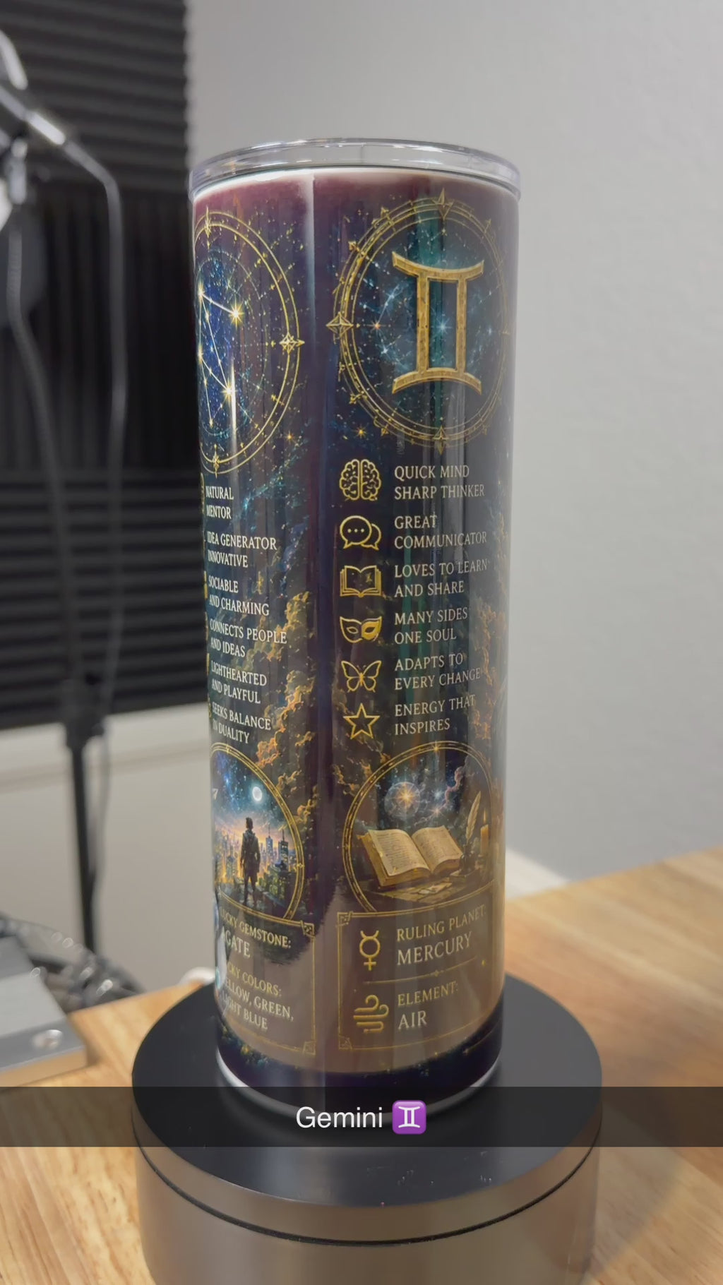 Zodiac 20oz Sublimated Tumbler