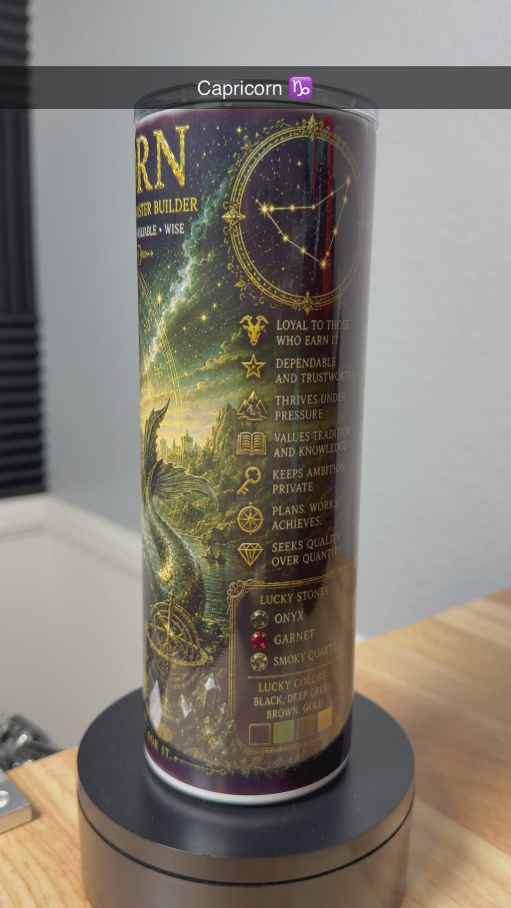 Zodiac 20oz Sublimated Tumbler