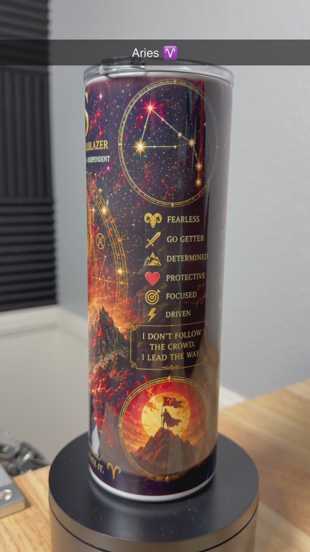 Zodiac 20oz Sublimated Tumbler