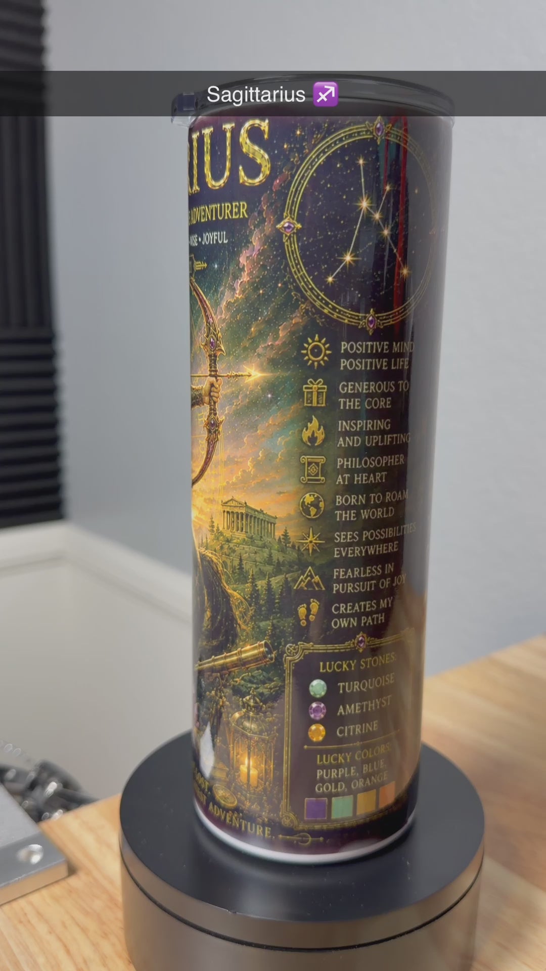 Zodiac 20oz Sublimated Tumbler